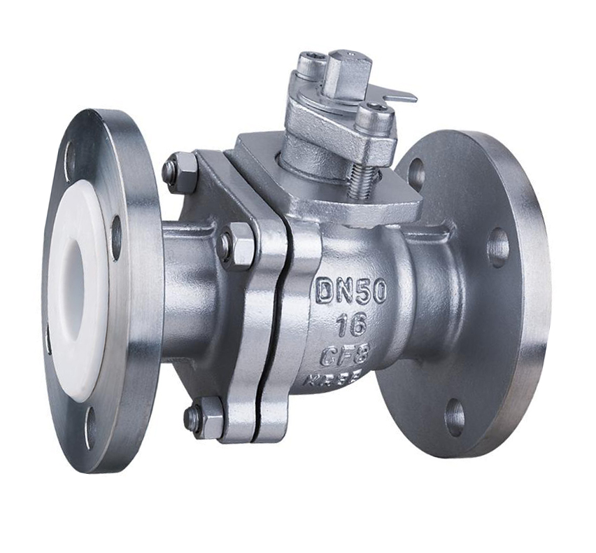 不锈钢衬氟球阀